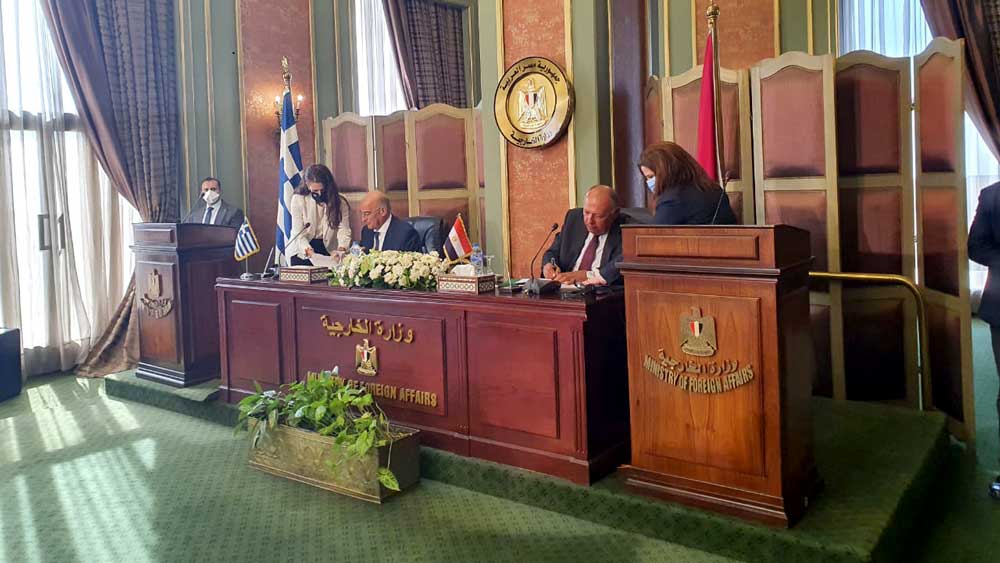 Ελλάδα-Αίγυπτος: Υπέγραψαν συμφωνία για την οριοθέτηση ΑΟΖ