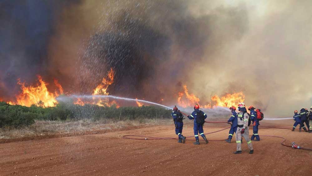 Δύο νεκροί από τις φωτιές στη Μαγνησία