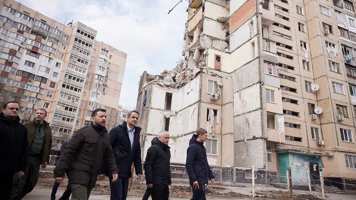 Ουκρανία: Η επίσκεψη Μητσοτάκη και οι εκρήξεις
