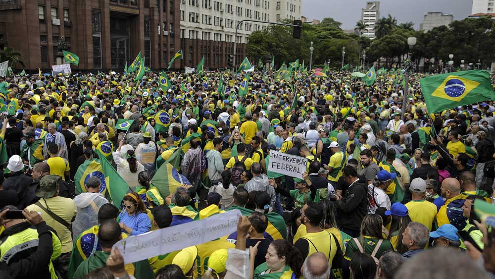 Εικόνα του άρθρου Βραζιλία: Υποστηρικτές του Μπολσονάρου ζητούν την επέμβαση του στρατού