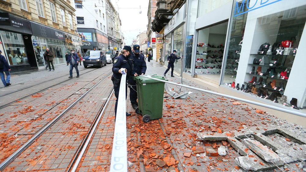 Ισχυρός σεισμός στο κέντρο της Κροατίας