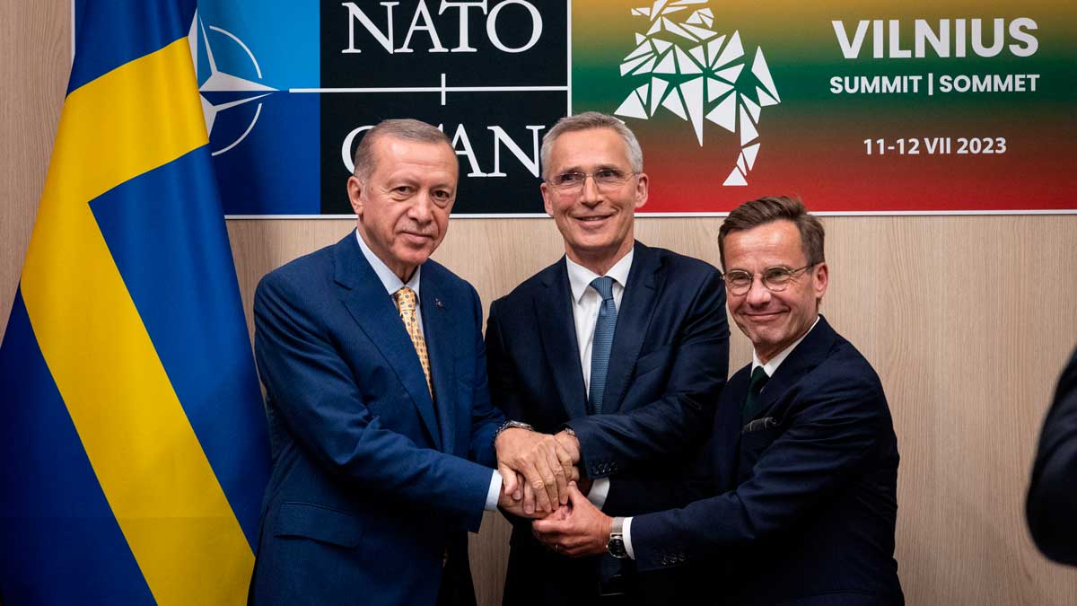 Η Τουρκία εγκρίνει την αίτηση ένταξης της Σουηδίας στο ΝΑΤΟ