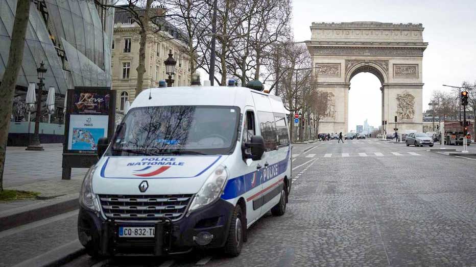 Εικόνα του άρθρου Γαλλία: 100.000 αστυνομικοί για την επιβολή των αυστηρών περιορισμών