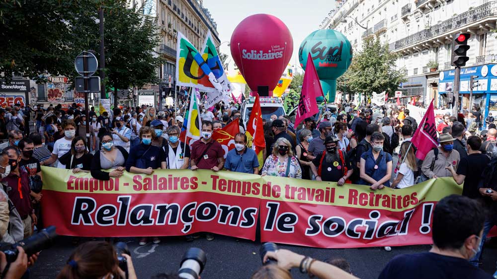 Εικόνα του άρθρου Γαλλία: Στους δρόμους «για την απασχόληση και την αξιοπρέπεια»