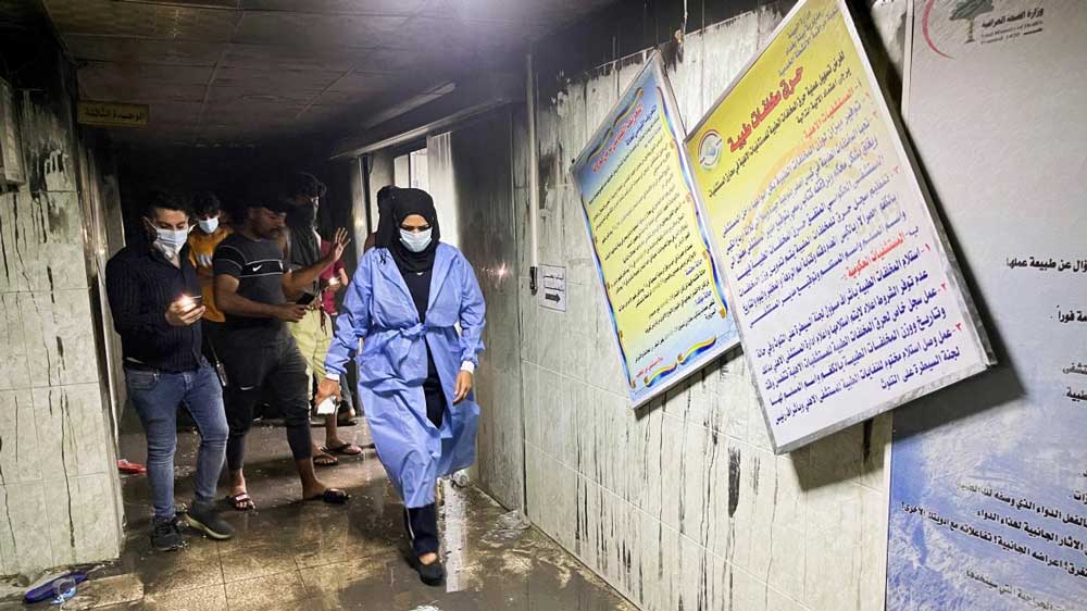 Ιράκ: Τραγωδία από πυρκαγιά σε νοσοκομείο Covid-19