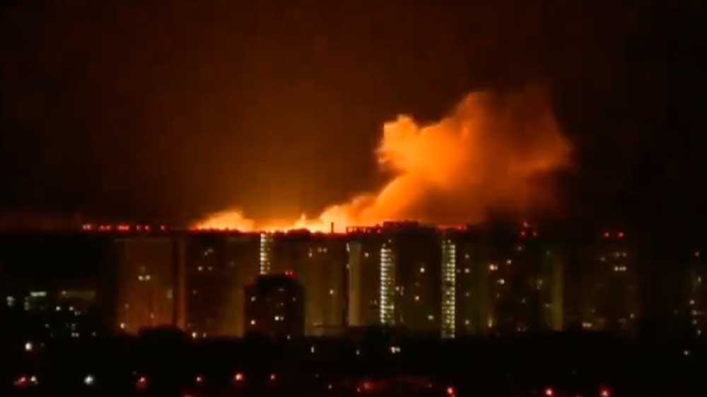 Βραδιά εκρήξεων στο Κίεβο