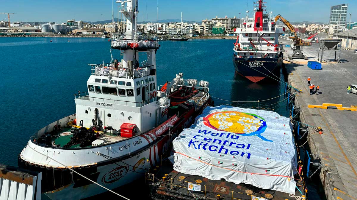 Εικόνα του άρθρου Κύπρος: Αναχώρησε το πλοίο με ανθρωπιστική βοήθεια για τη Γάζα