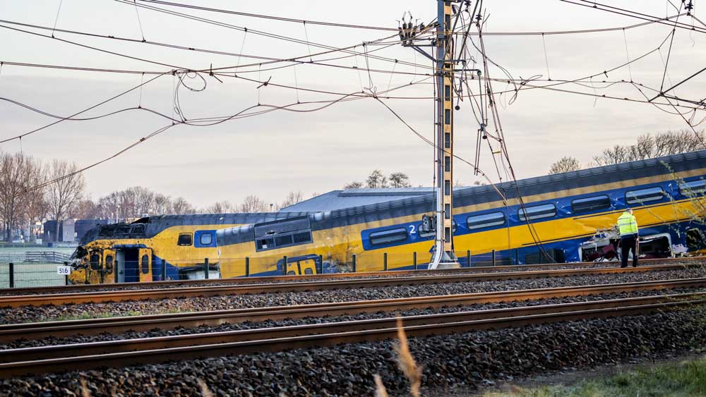 Ολλανδία: Εκτροχιάστηκε τρένο κοντά στη Χάγη