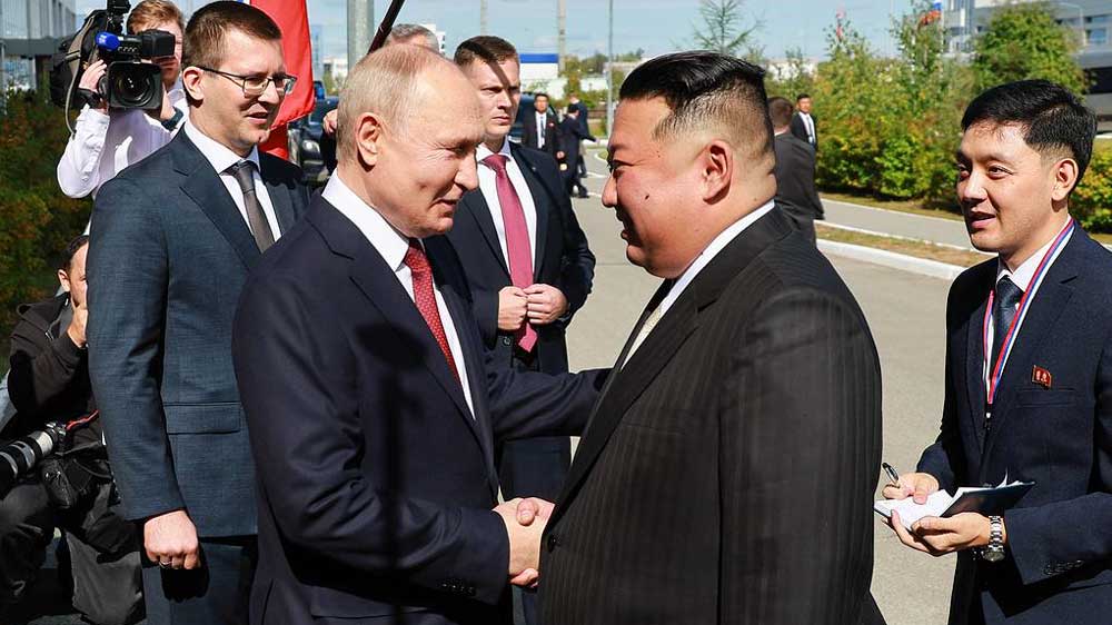 Ρωσία: Ο Βλ. Πούτιν καλωσόρισε τον Κιμ Γιονγκ Ουν