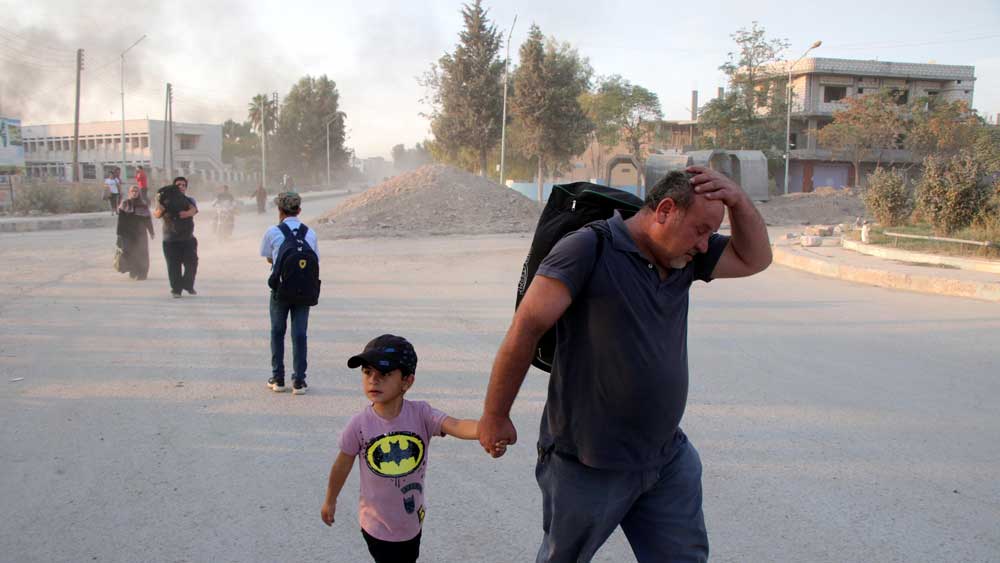 Εικόνα του άρθρου OHE-Συρία: 100.000 άνθρωποι έχουν εγκαταλείψει τις εστίες τους