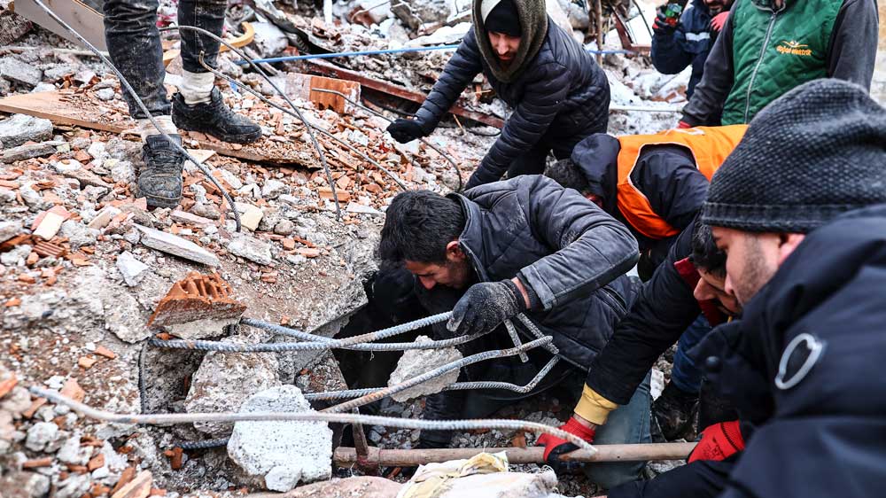 Εικόνα του άρθρου Τουρκία-Συρία: Τουλάχιστον 6.376 νεκροί από τους σεισμούς