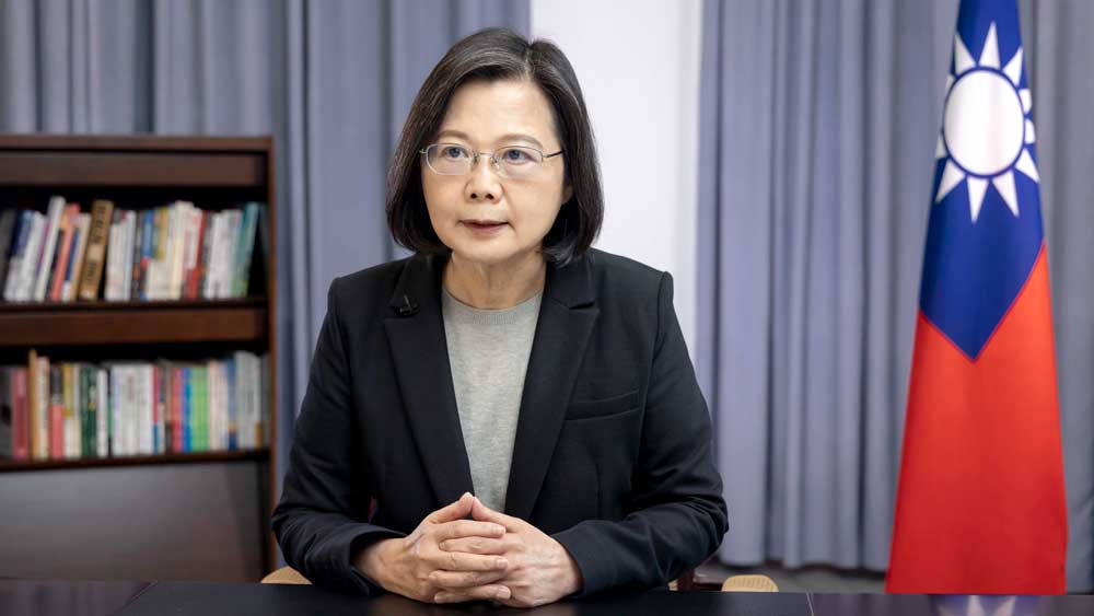 Η πρόεδρος της Ταϊβάν αψηφά τις απειλές της Κίνας