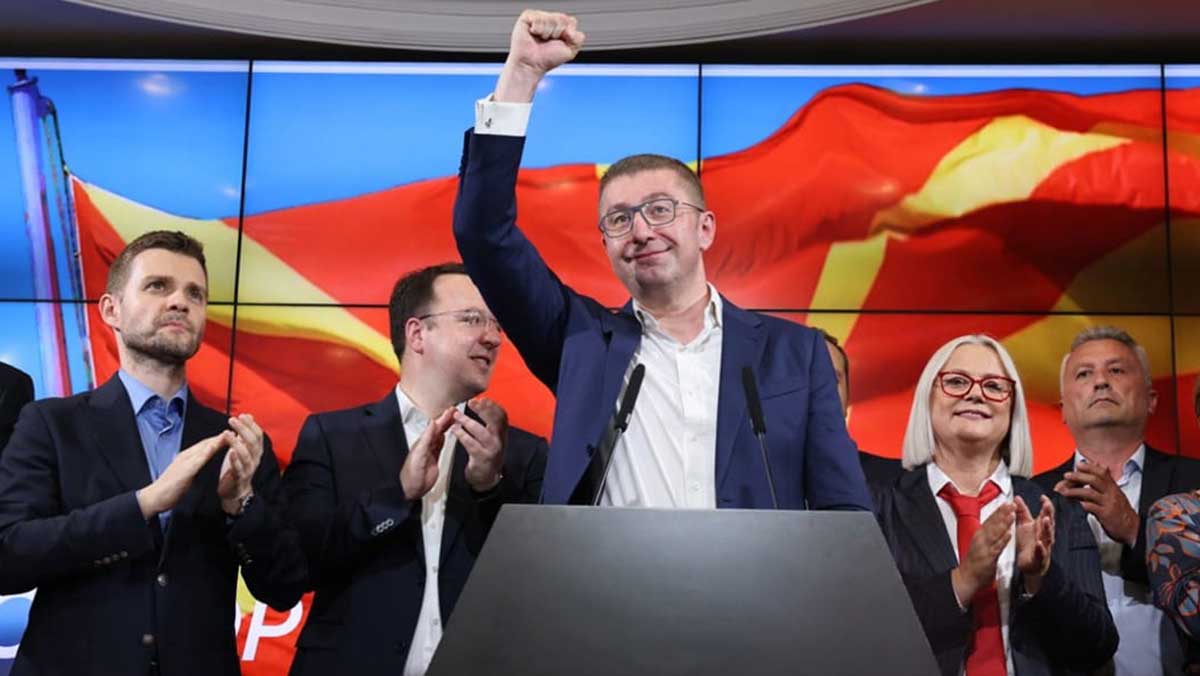 Εικόνα του άρθρου Βόρεια Μακεδονία: Μεγάλη νίκη του συντηρητικού κόμματος