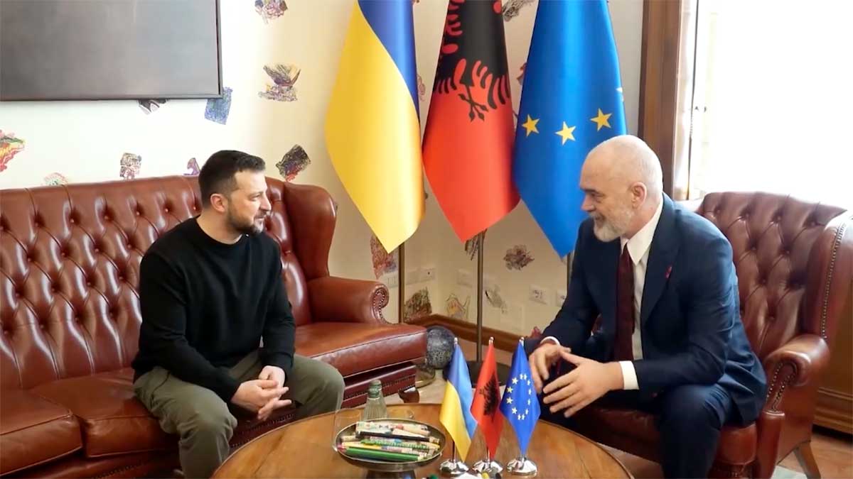 Β. Ζελένσκι: Θέλει συμπαραγωγή όπλων με βαλκανικές χώρες
