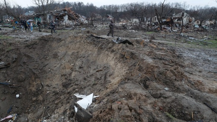 Καταγγελίες για ομαδικούς τάφους κοντά στο Κίεβο
