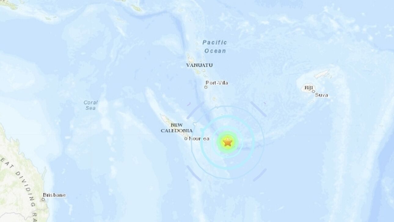 Σεισμός 6,8R στη Ν. Καληδονία