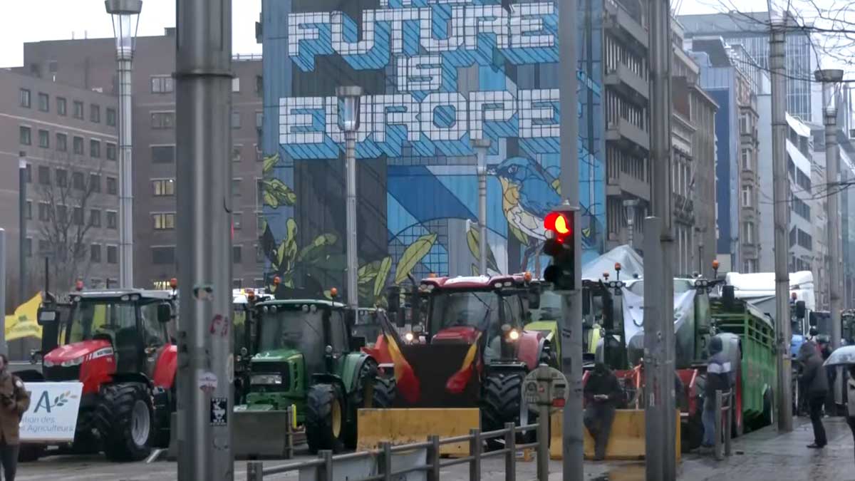 Εικόνα του άρθρου Βρυξέλλες: Οι αγρότες αυξάνουν τις αντιδράσεις τους