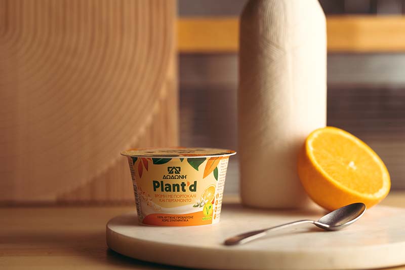 «Δωδώνη»: Φυτικό επιδόρπιο πορτοκάλι-περγαμόντο