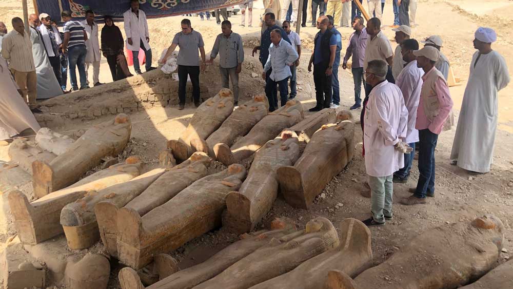 Εικόνα του άρθρου Αίγυπτος: Ανακάλυψαν 30 ξύλινες σαρκοφάγους
