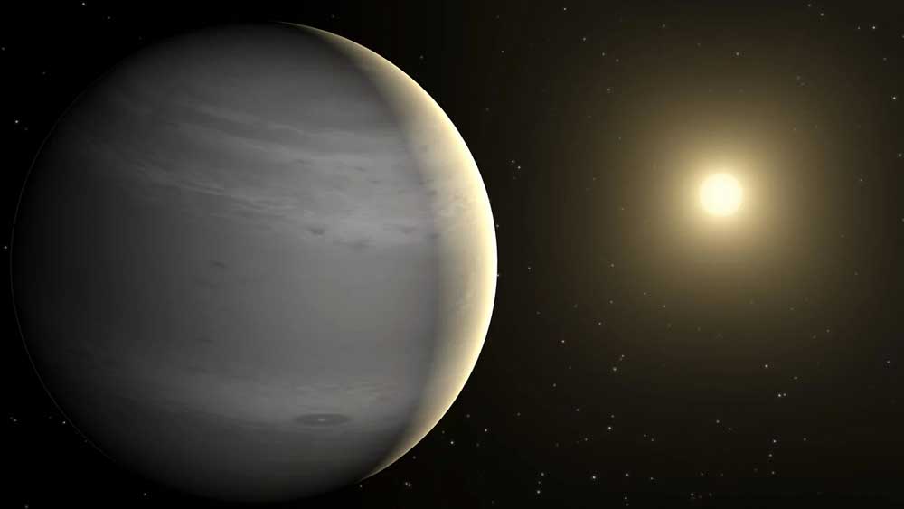 Ένας απρόσμενα νεαρός και βαρύς γιγάντιος αέριος εξωπλανήτης
