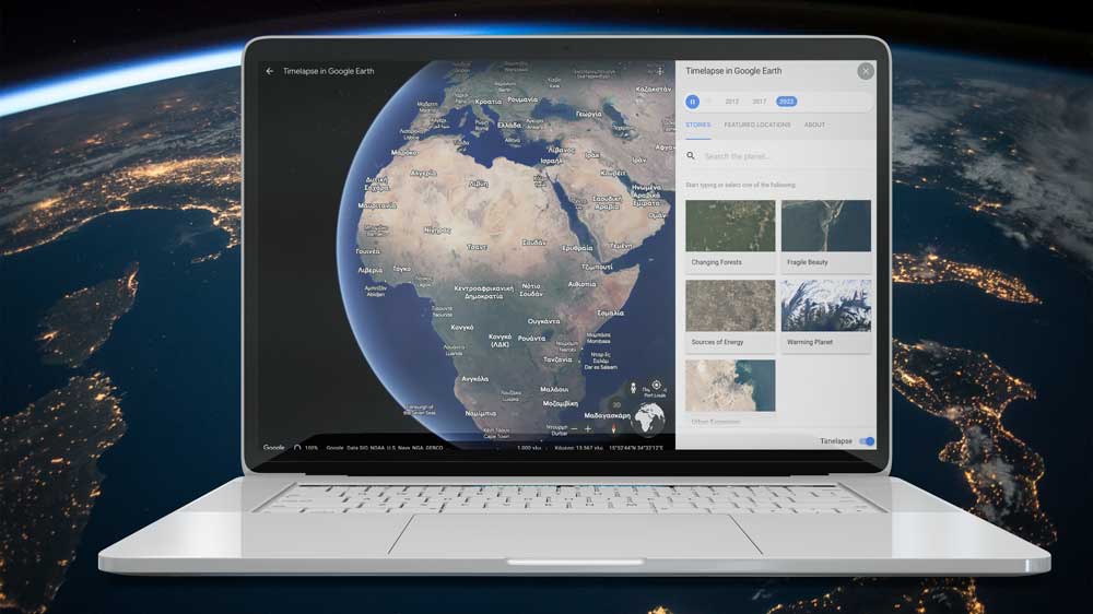 Google Earth Timelapse: Δείτε πως άλλαξε ο πλανήτης τα τελευταία 40 χρόνια
