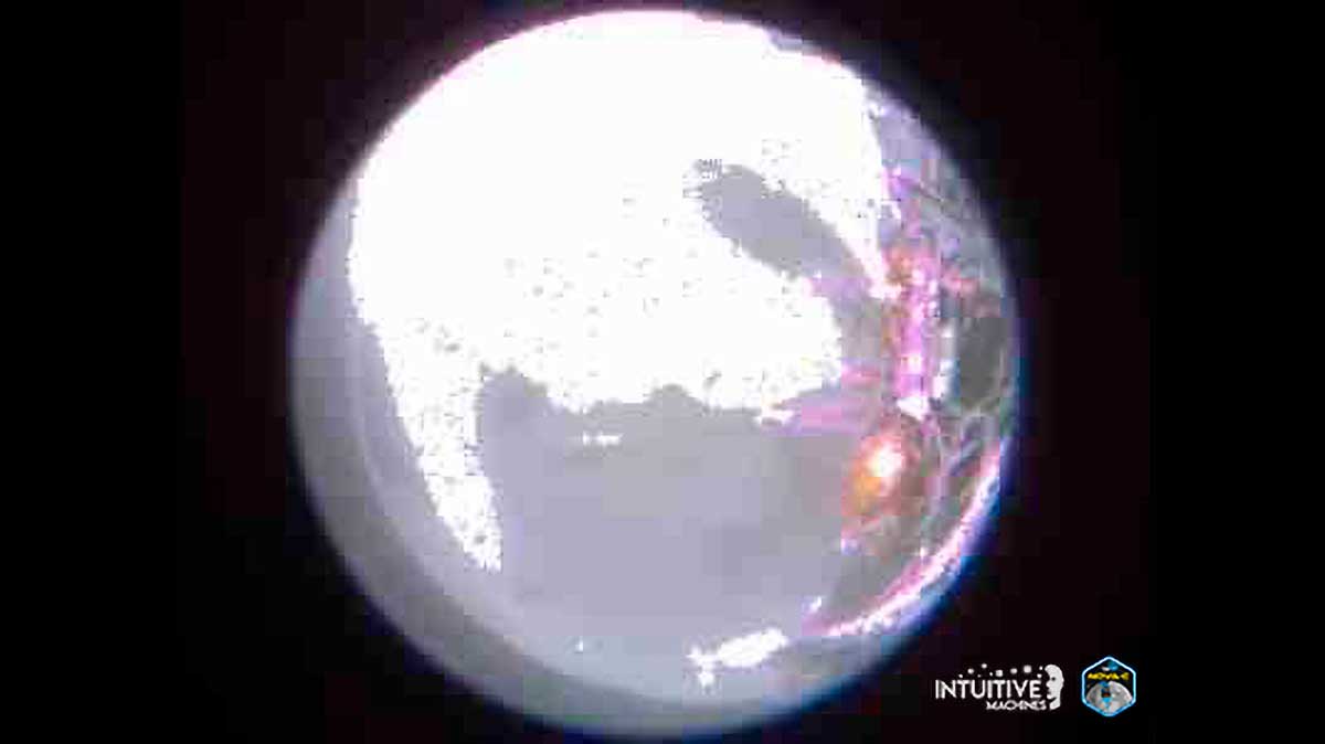 Η πρώτη εικόνα του Οδυσσέα από τη Σελήνη