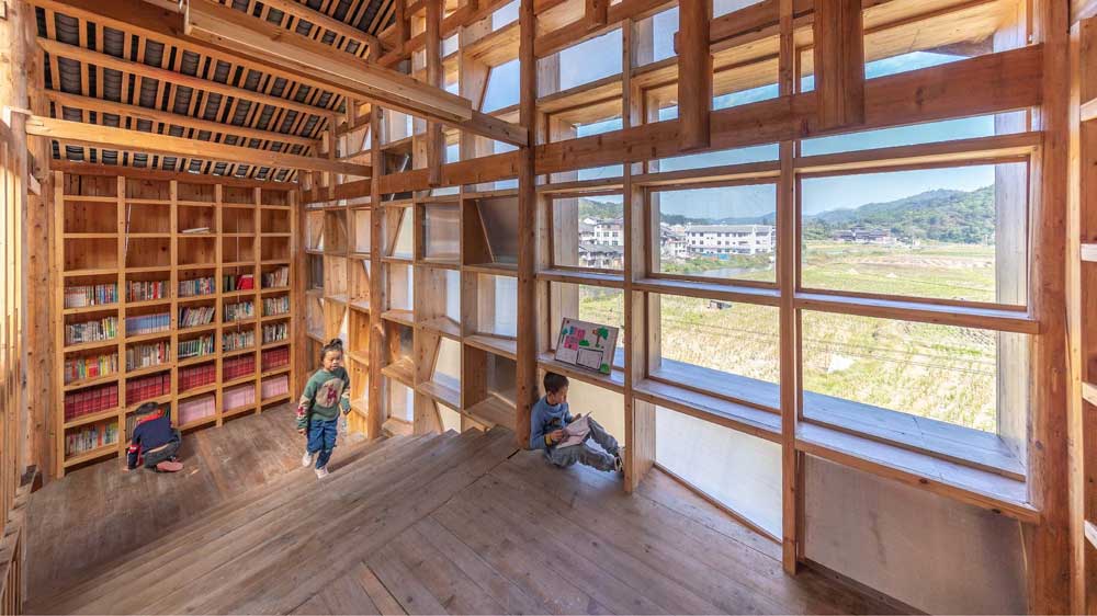 Pingtan Book House, όπως βιβλιοθήκη