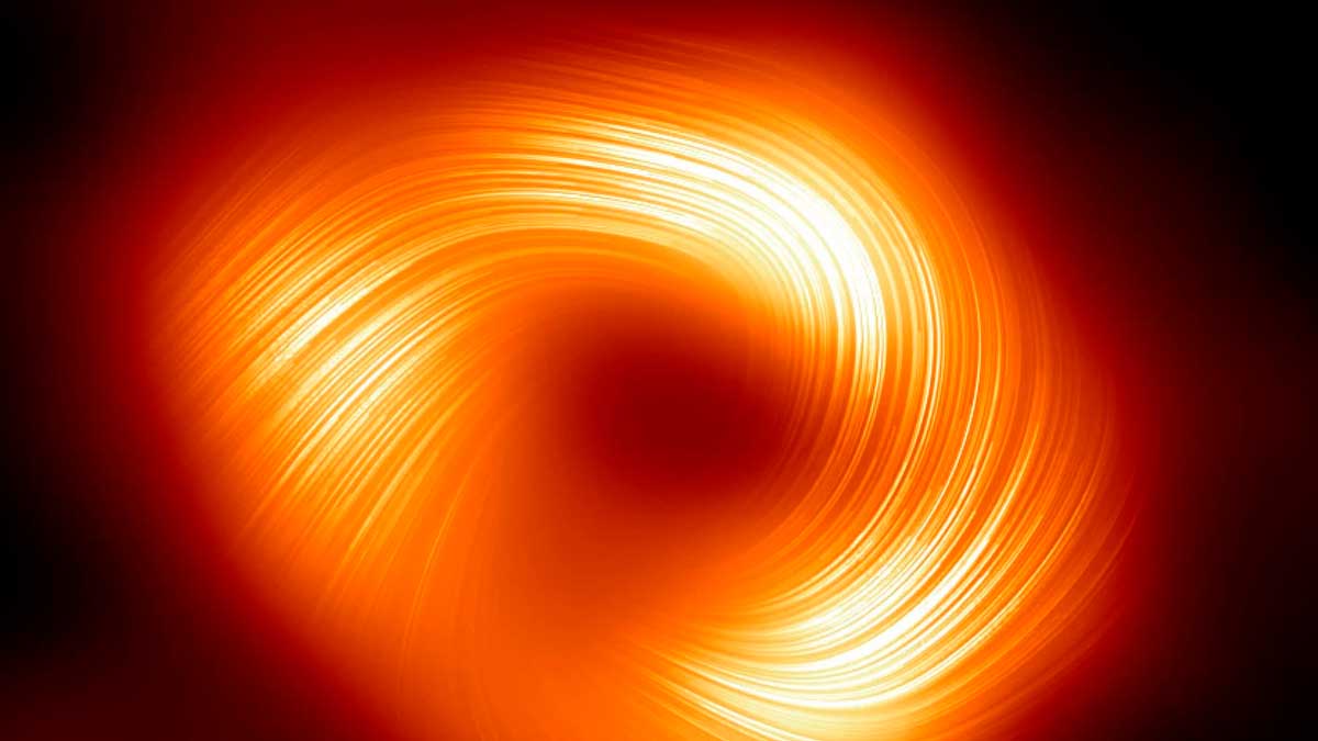 Εικόνα του άρθρου Ισχυρό μαγνητικό πεδίο γύρω από την κεντρική μαύρη τρύπα του Γαλαξία μας