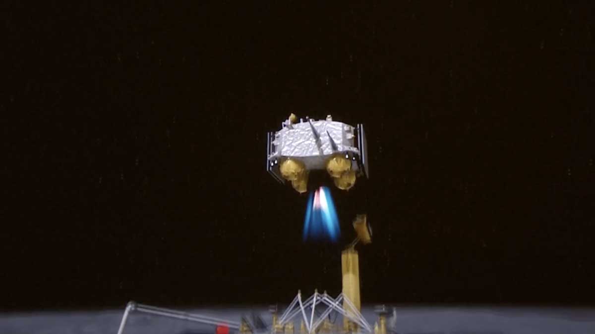Εικόνα του άρθρου Κίνα: Διαστημικό σκάφος επιστρέφει με δείγματα από την άλλη πλευρά της Σελήνης