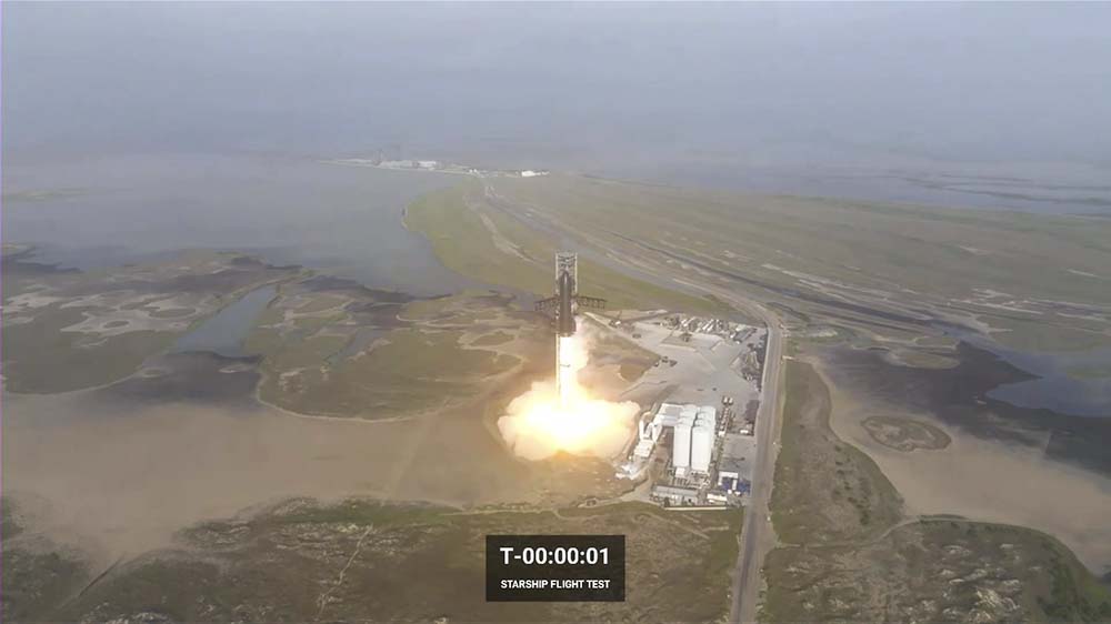 Εικόνα του άρθρου Ο πύραυλος Starship ανατινάζεται λίγα λεπτά μετά την εκτόξευση