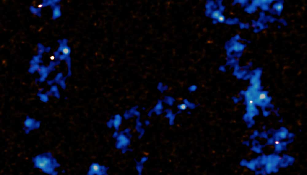 Εικόνα του άρθρου Είδαν τον κοσμικό ιστό που συνδέει τους γαλαξίες