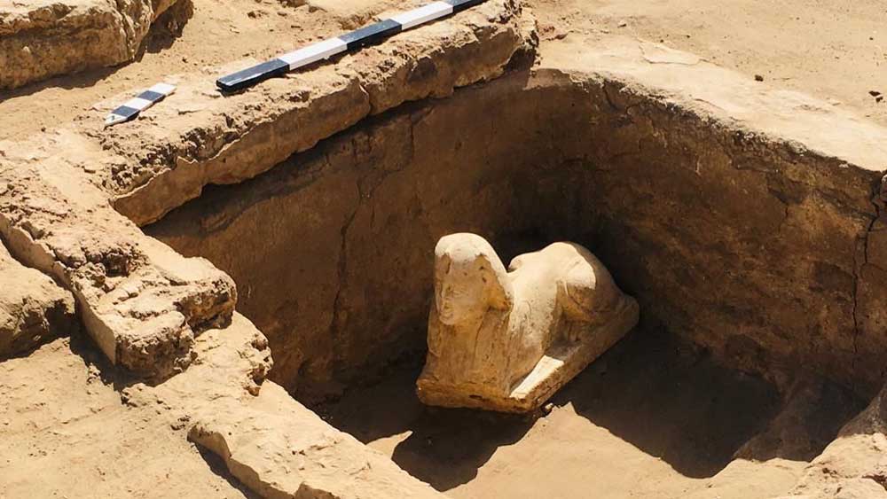 Αίγυπτος: Ανακάλυψαν άγαλμα ρωμαϊκής εποχής που μοιάζει με τη Σφίγγα