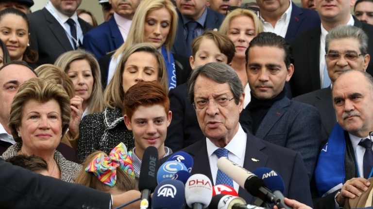 Εικόνα του άρθρου Κύπρος: Πρόεδρος και πάλι ο Νίκος Αναστασιάδης