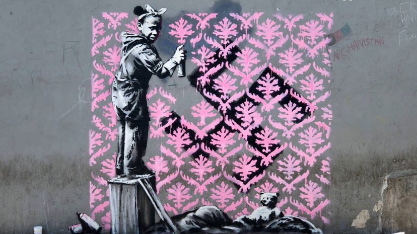 O Banksy «χτύπησε» το Παρίσι