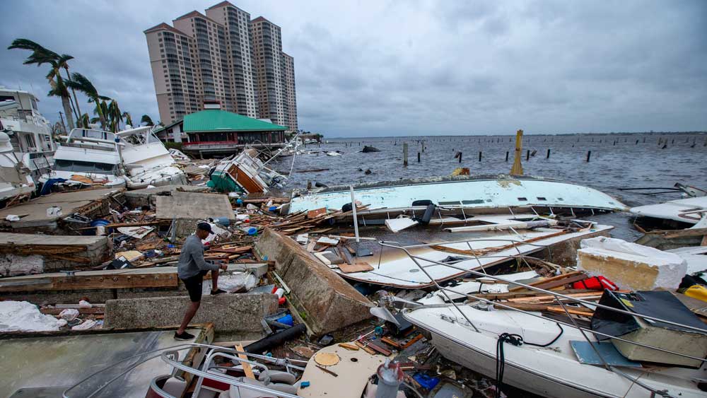 Εικόνα του άρθρου ΗΠΑ: Το καταστροφικό πέρασμα του κυκλώνα Ίαν