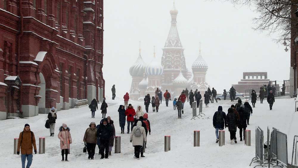Μόσχα: Τόσο χιόνι από το 1949!