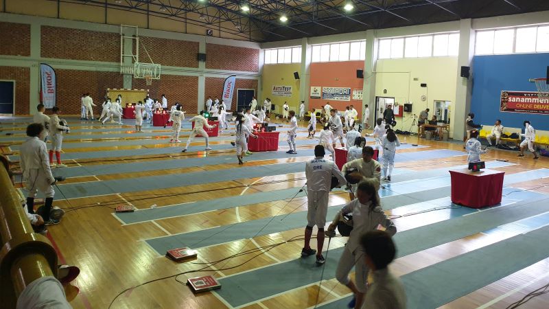 150 αθλητές στο προπονητικό camp ξιφασκίας