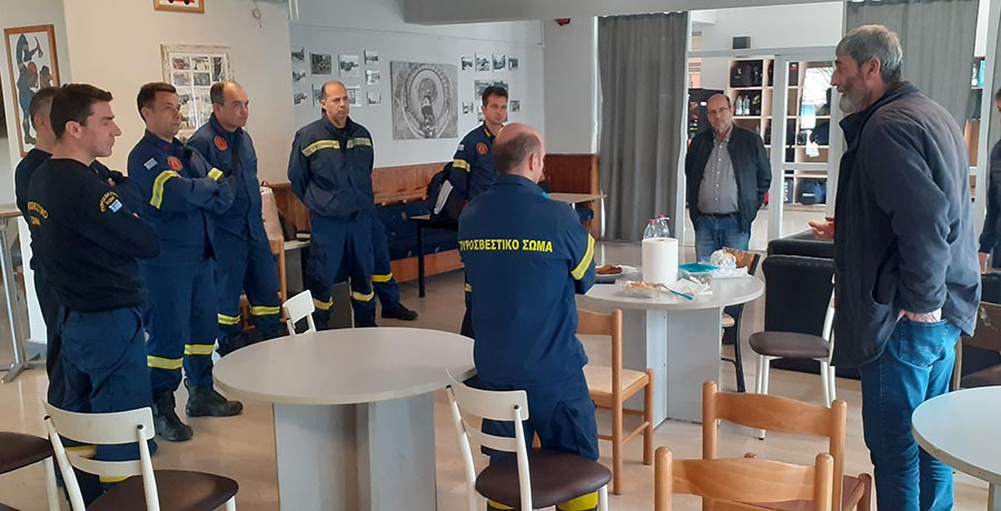 Εικόνα του άρθρου Νίκος Έξαρχος στην Πυροσβεστική: Ελλείψεις σε προσωπικό και μέτρα πρόληψης